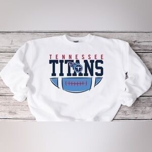 Titans Football Logo Crewneck